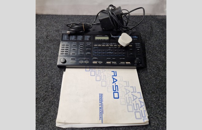 Roland RA-50 Sound Module, Used (SN:HJ51926) - Image 6
